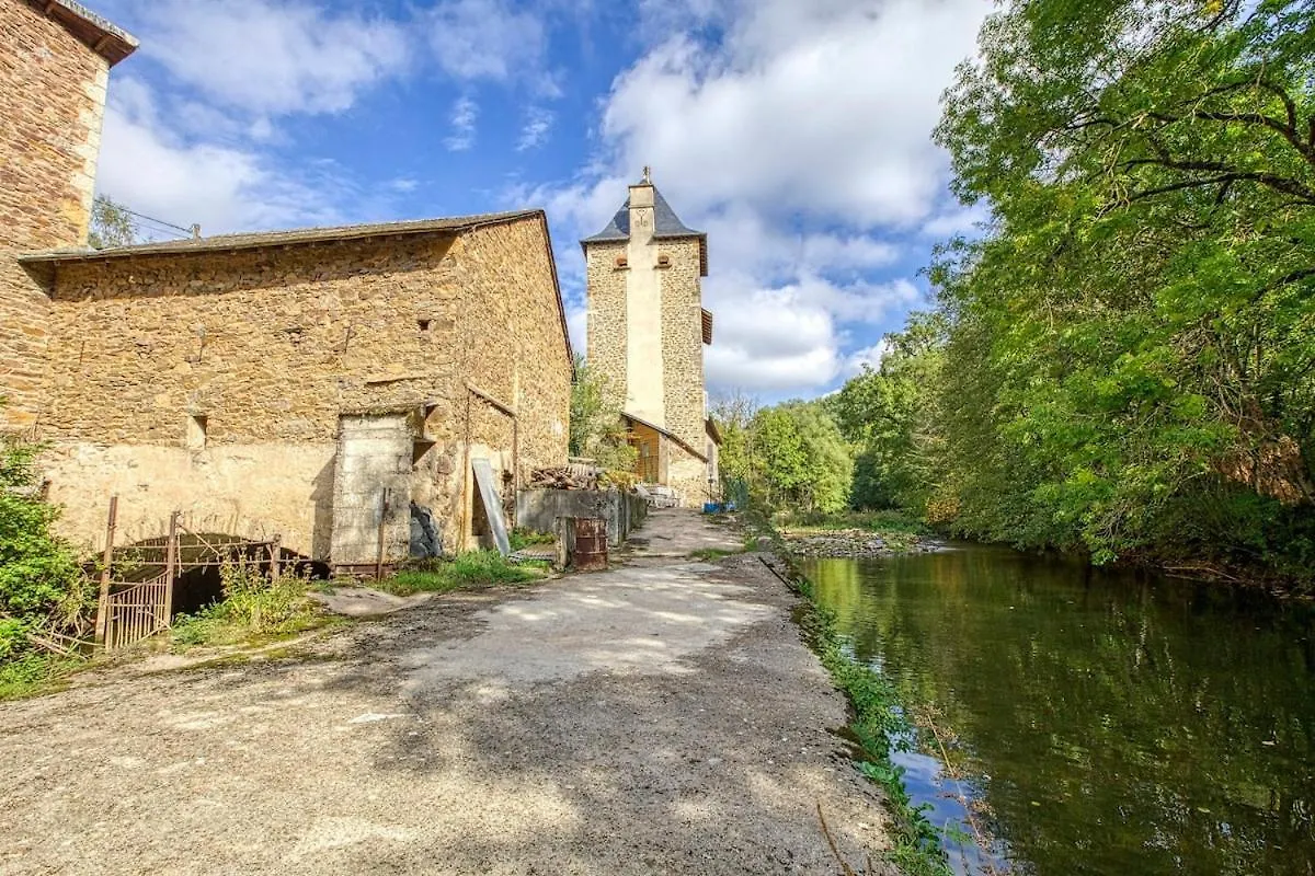 Villa Moulin Piscine Des Attizals Bord Riviere à Rodez
